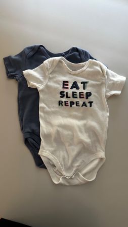 Baby Bodysuits - Set of 2, size 74/80