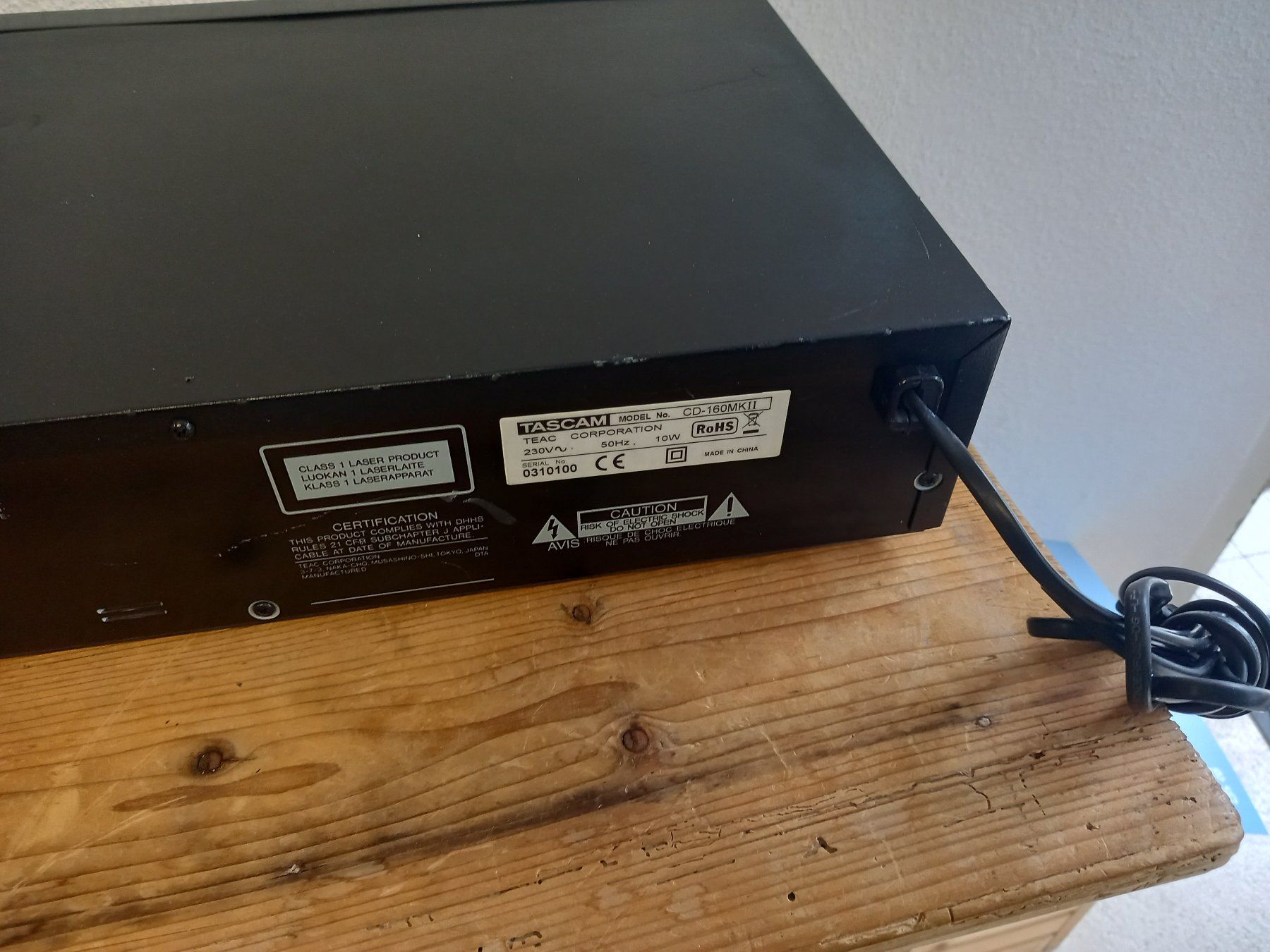 Tascam Systèmes audio & multimédias: Tascam CD-160MKII CD Player – D'occasion à Prez-vers-Siviriez par Monija70 9