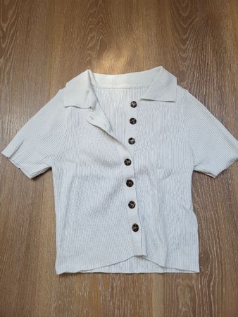 Haut Shein blanc taille S état neuf
