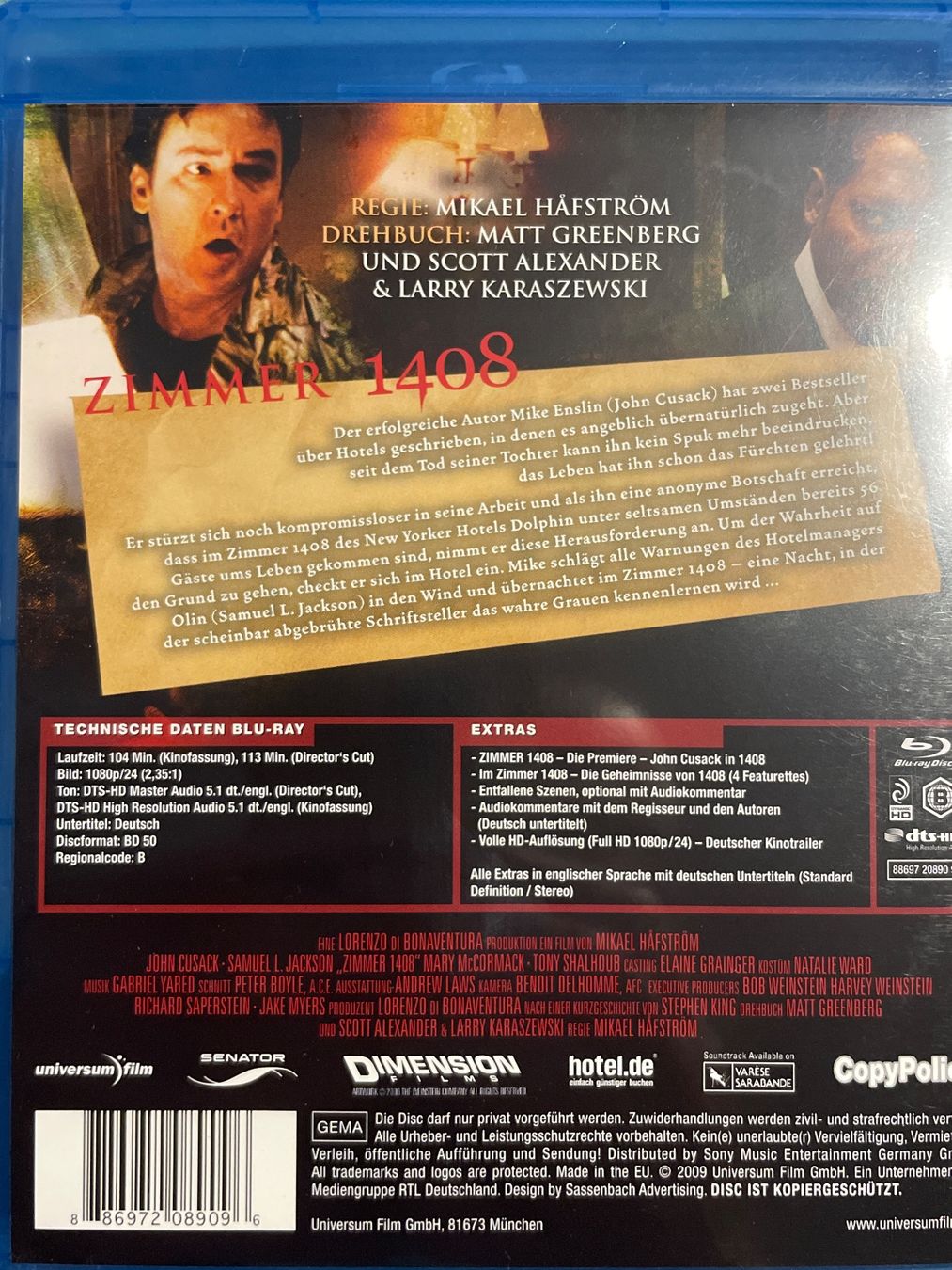 Alle DVDs: Zimmer 1408 (2007) – Neu (gemäss Beschreibung) aus Waldenburg von Gonzo8 1