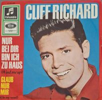 Vinyl Single Cliff Richard - nur bei dir bin ich zu Haus