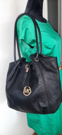 Michael Kors Ledertasche Schwarz 