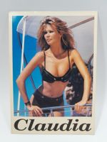 Vintage Pin-Up Ansichtskarte / Postkarte - Claudia Schiffer