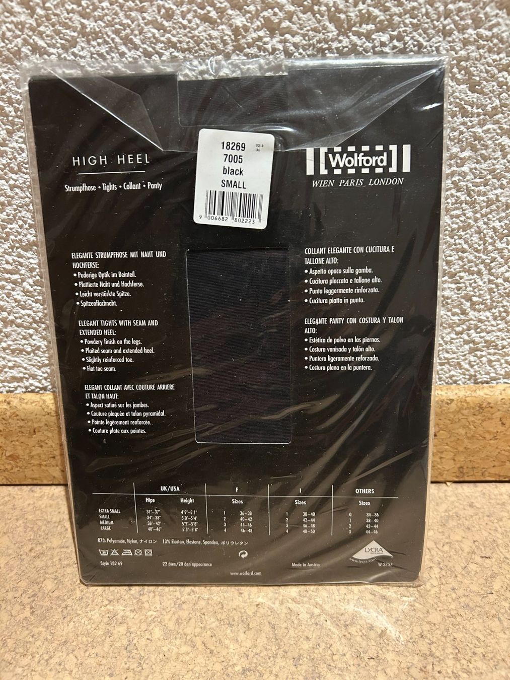 Wolford Calze & Collant: Wolford Strumpfhose High Heel – Nuovo e nell'imballaggio originale da Aadorf venduto da gico03 1