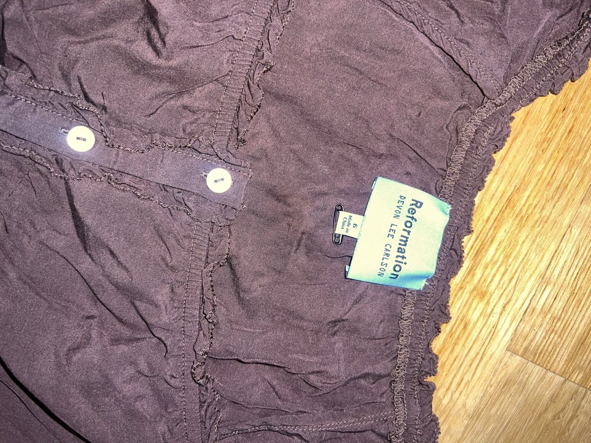 Reformation Tops: Reformation Devon Lee Carlson Top brown – Neuf (Voir description) à Aesch BL par sof_rk2j 1