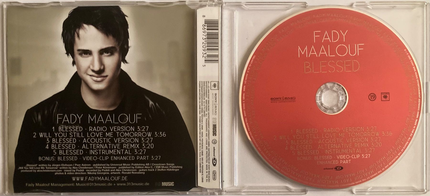 CDs: FADDY MAALOUF - BLESSED – D'occasion à Poliez-Pittet par Newtown-Records 1