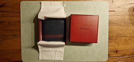 Bally Portemonnaie Leder dunkel mit Box neuwertig