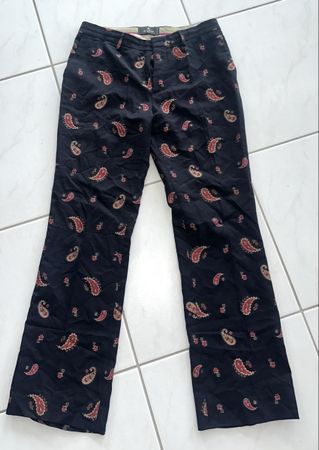 ETRO HOSE GR. 36 (IT 42) WOLLE neuwertig