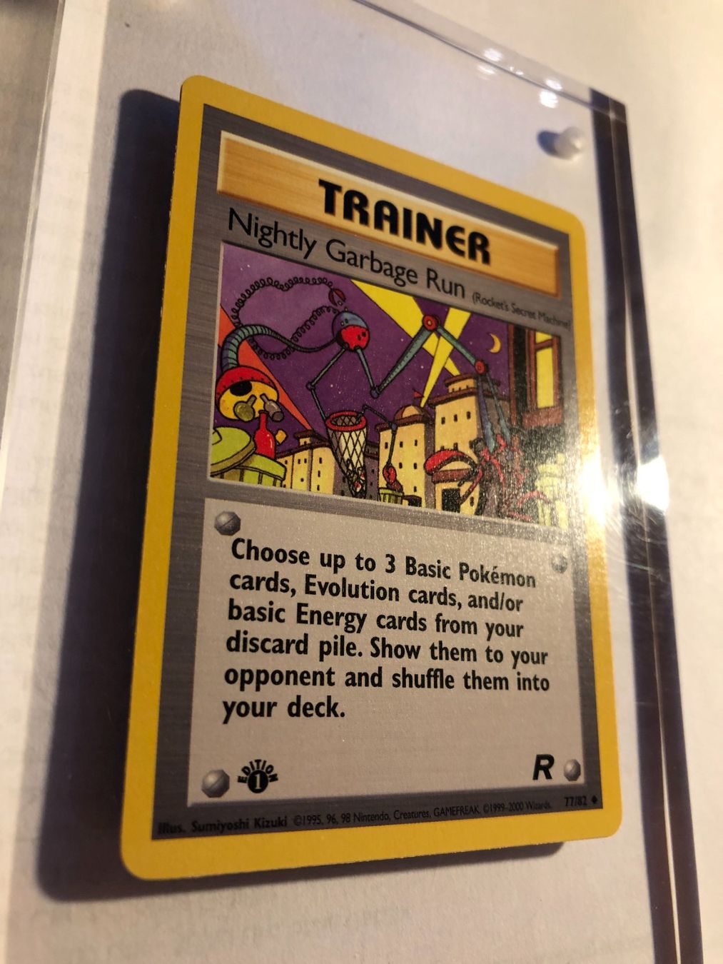 Carte collezionabili: Nightly Garbage Run 1st (unc.) Team Rocket - MINT - ab 1.- – Usato da Giubiasco venduto da dan_pr8b 1