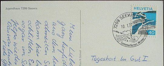 Cartoline postali: SEEWIS Jugendhaus – Usato da Jona venduto da philajona 1