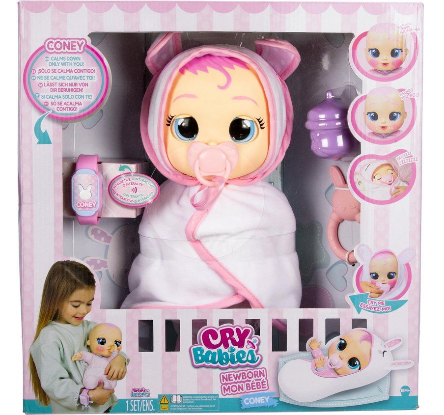 Bambole: Cry Babies "New Born Coney" – Nuovo e nell'imballaggio originale da Oensingen venduto da Liquidations-Shop 1