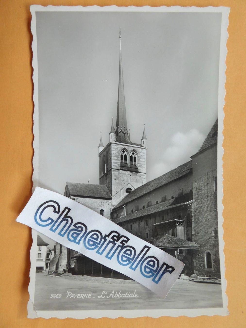 Cartoline postali: 9669 Payerne - L' Abbatiale – Nuovo (secondo la descrizione) da Zürich venduto da Chaeffeler