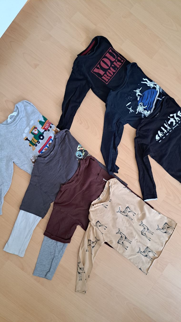 H&M Lotti & Set di vestiti: 13 long-sleeved 110 116 – Usato da Thun venduto da tan_2kvt 5