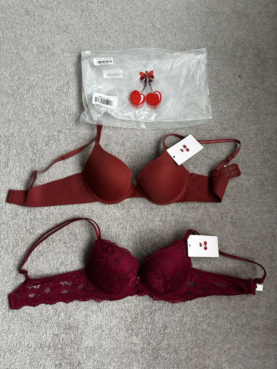 Altra biancheria intima: BH - size S, Büstenhalter: Get Fit Cherries Bra Size 34/75 – Nuovo e nell'imballaggio originale da Thalwil venduto da klaudiamusiol 2