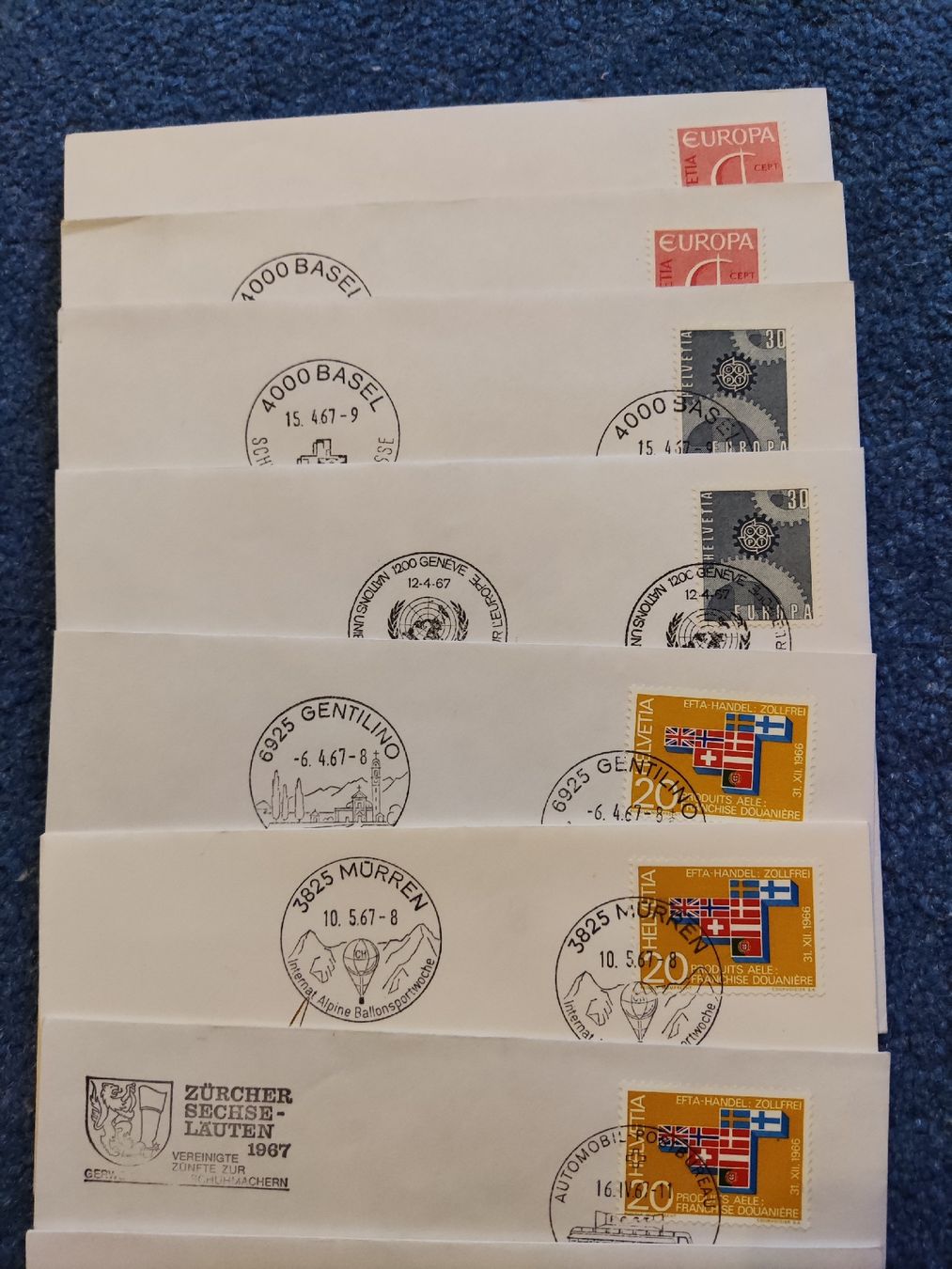Tutti i francobolli: Grosses LOT Ersttagsbriefe 1967 – Nuovo (secondo la descrizione) da Warth venduto da Muenz8Marken 1