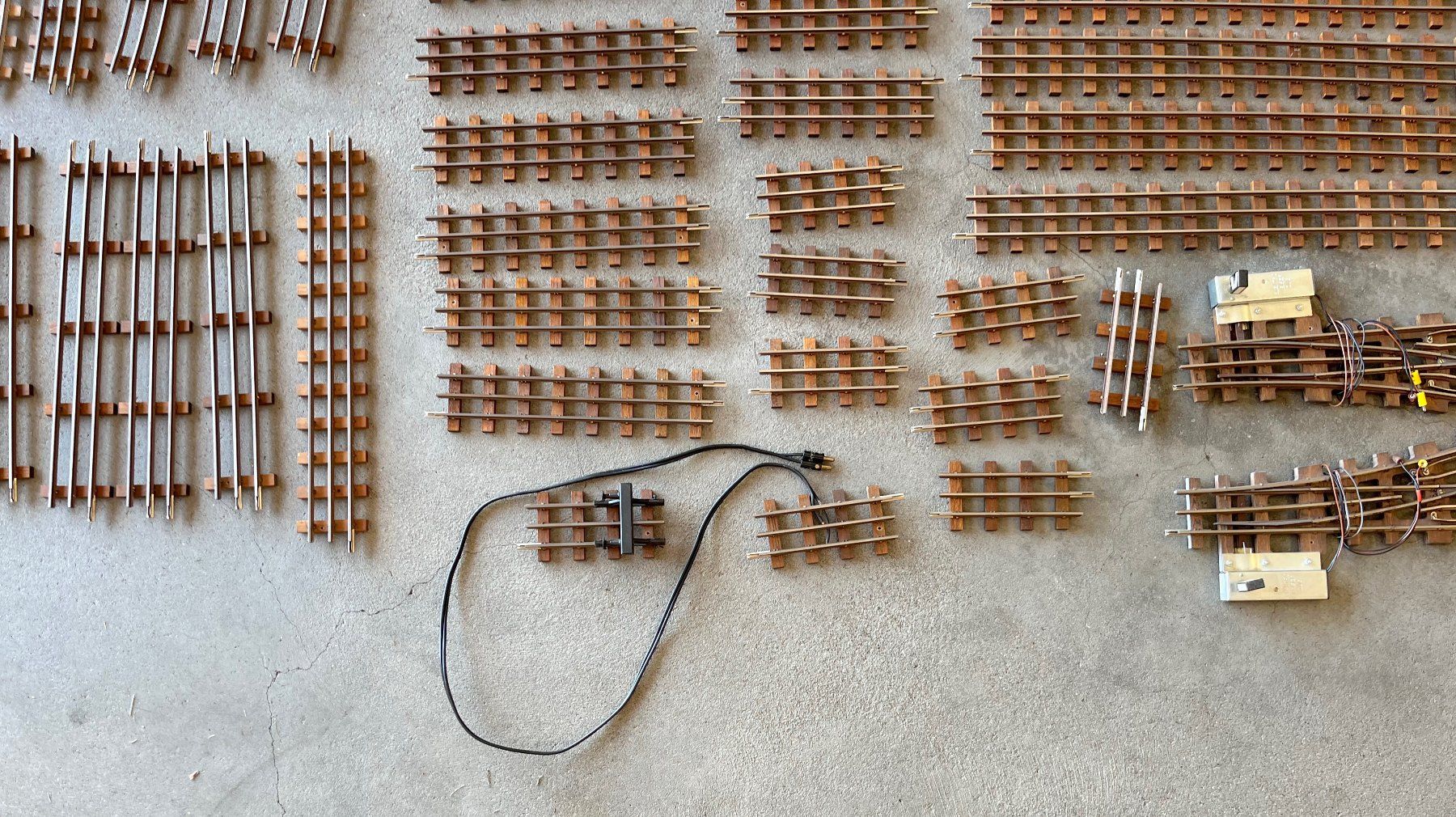 Modelleisenbahnen: KEISER Weichen und Schienen Spur 0 – Gebraucht aus Bleiken von hbw45 3
