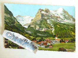 1960 Grindelwald mit Fiescherhörner und Eiger