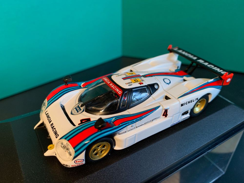 Miniature NO SPARK Jaguar XJR-5 #44 – Vainqueur 24h Le Mans 1985 – Échelle 1/43 A.M.R