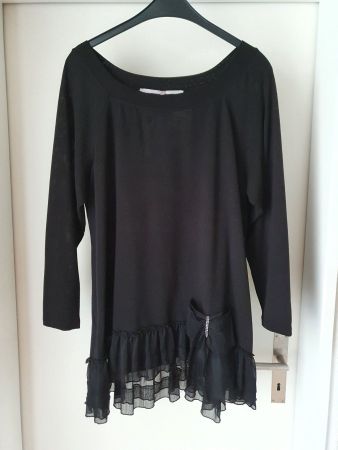 Pullover von mat Schwarz Gr. L=48/50