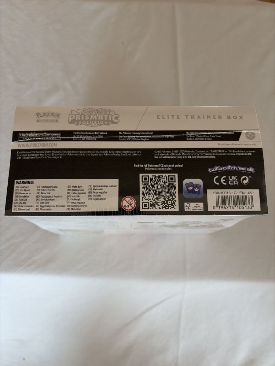 Pokémon Carte collezionabili: Prismatic Evolutions Elite Trainer Box – Usato da Hettlingen venduto da SanCor7206 5