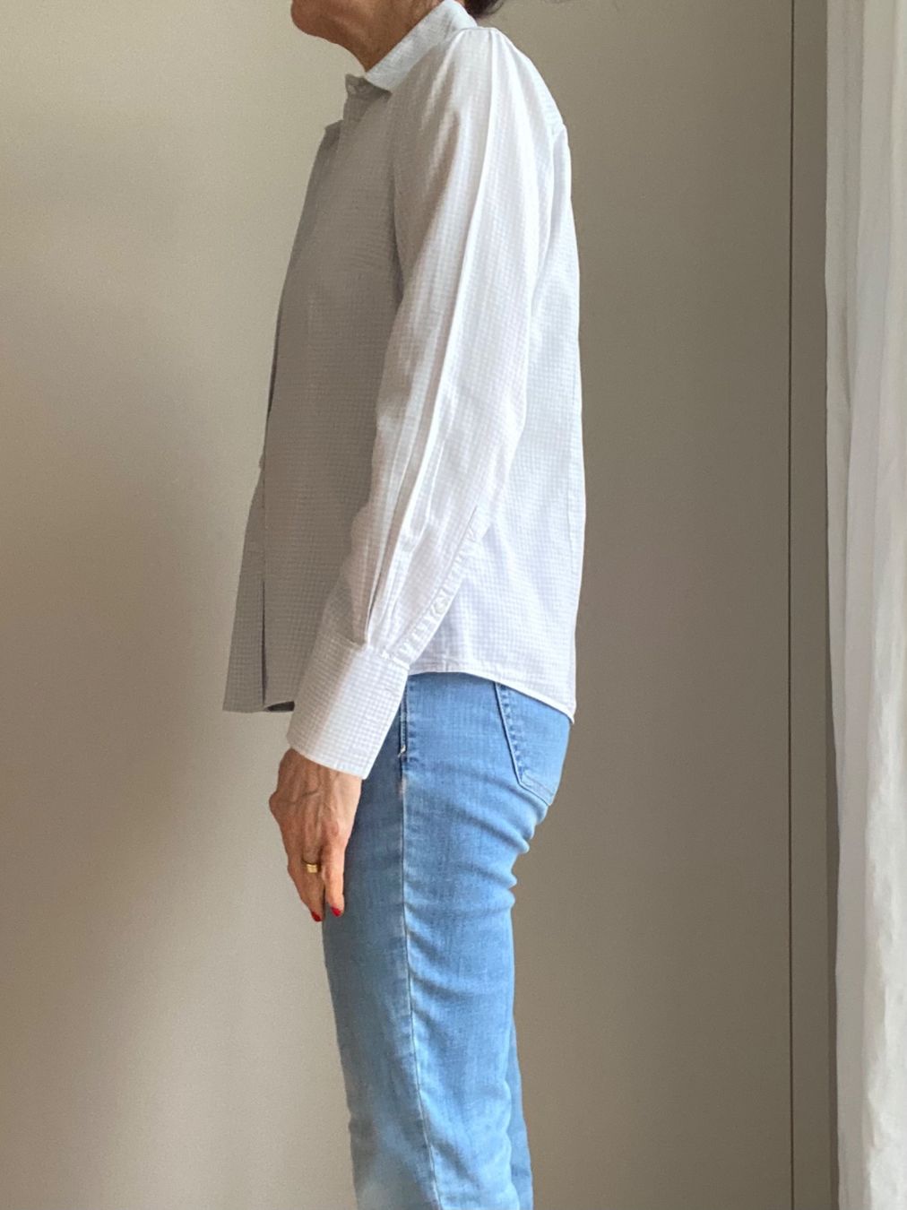 Gant Camicette: GANT Hemd, hellblau/weiss kariert – Nuovo (secondo la descrizione) da Oberrieden venduto da mar_8vmz 2