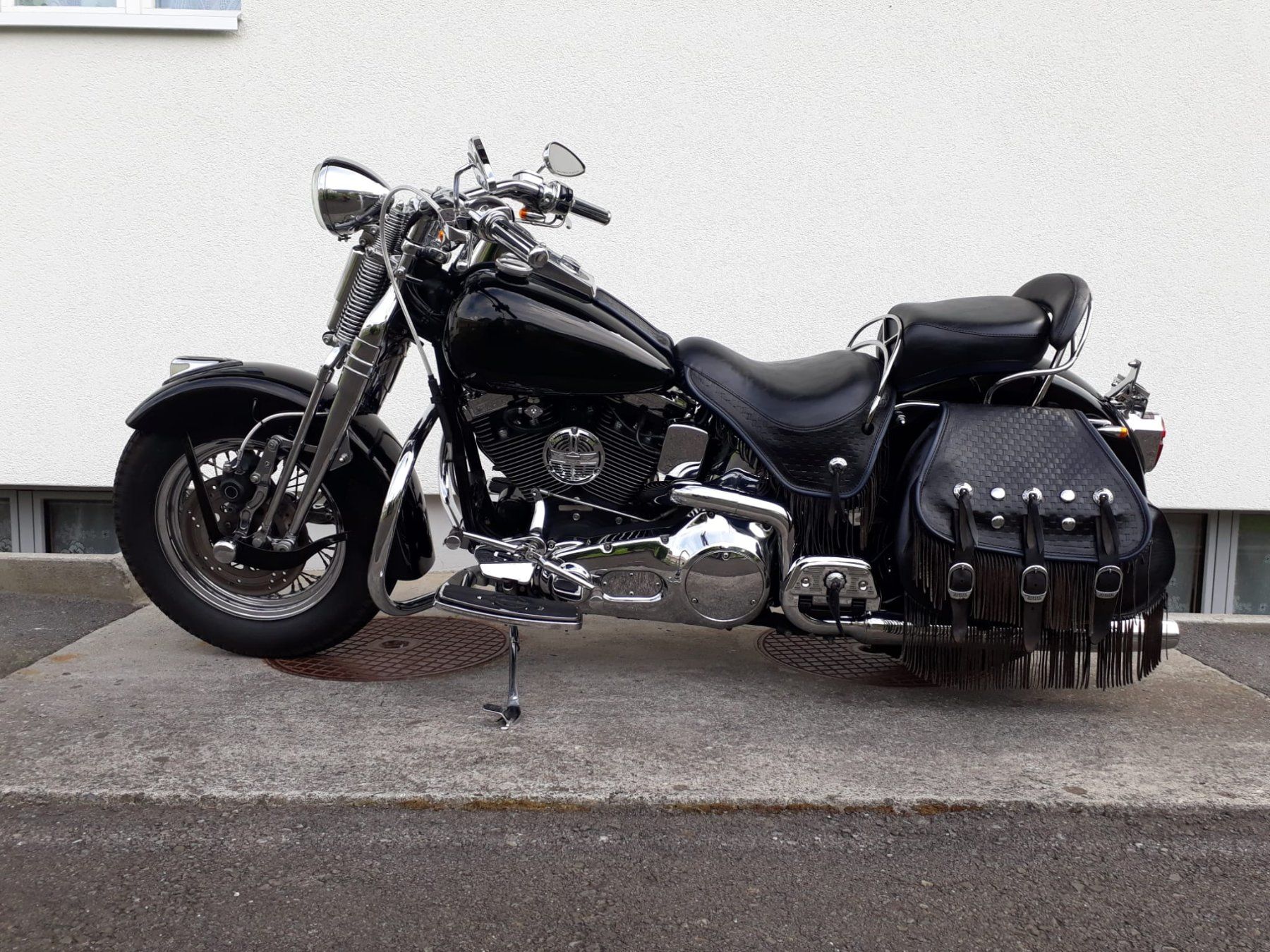 Harley-Davidson Chopper: Harley Davidson Heritage Springer – Usato da Kerns venduto da KIRSCHE06