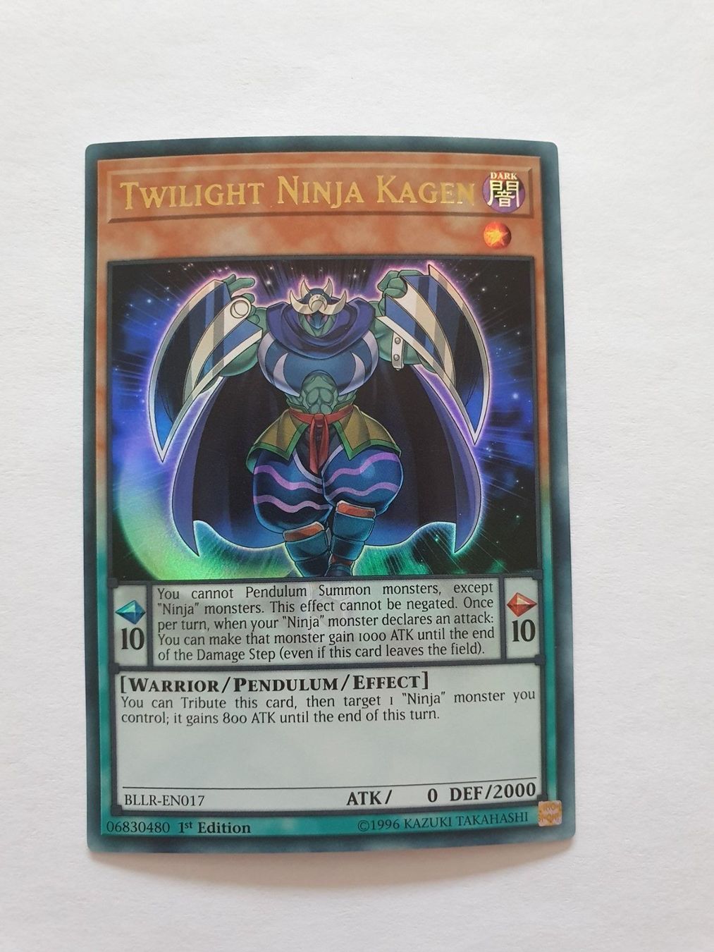 Yugioh Carte collezionabili: Yugioh Twilight Ninja Kagen – Usato da Oberdorf BL venduto da BaldenEagle