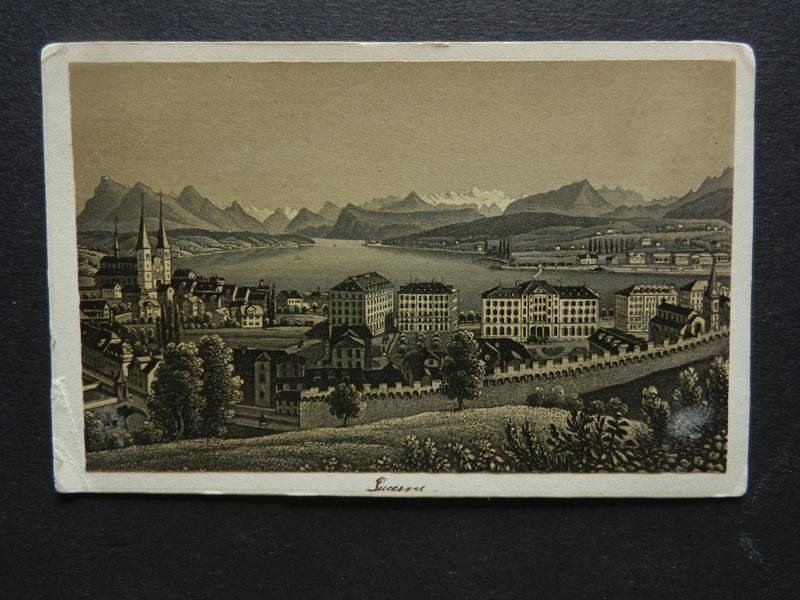 Incisioni: Luzern von Dikenmann cdv – Usato da Risch venduto da Rischli15