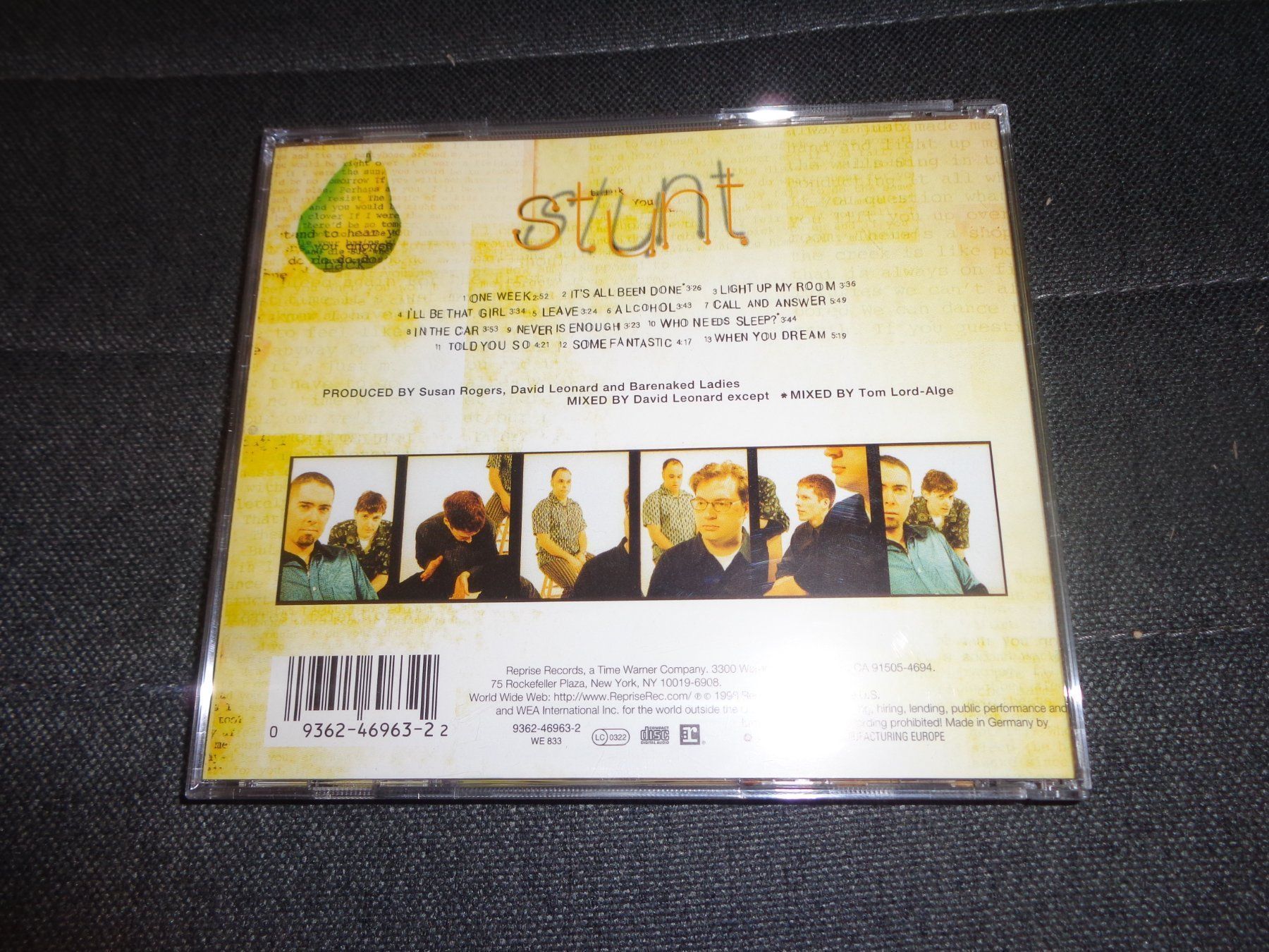 CDs: Barenaked Ladies - Stunt CD – D'occasion à Olten par Disc-Ausverkauf 1
