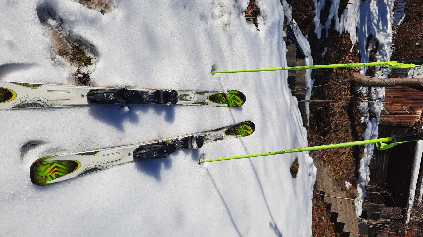 K2 Sci: Ski K2 carving, inkl. Bindung, 165cm – Usato da Herrliberg venduto da AlexandraBopp 2