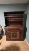 Sideboard mit Aufsatz bemalt "Gertrud Wyff" antik