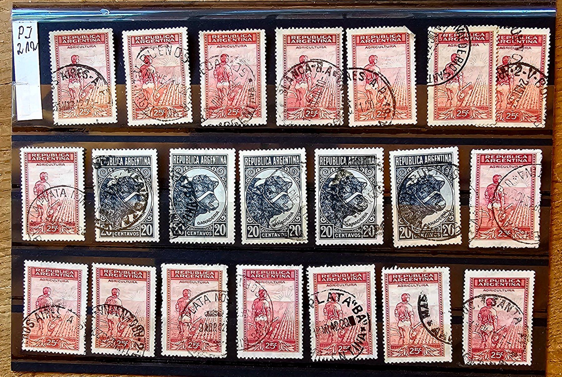 Tutti i francobolli: ARGENTINA ARGENTINIEN Briefmarken  gest. – Usato da Les Valettes venduto da Nuba1