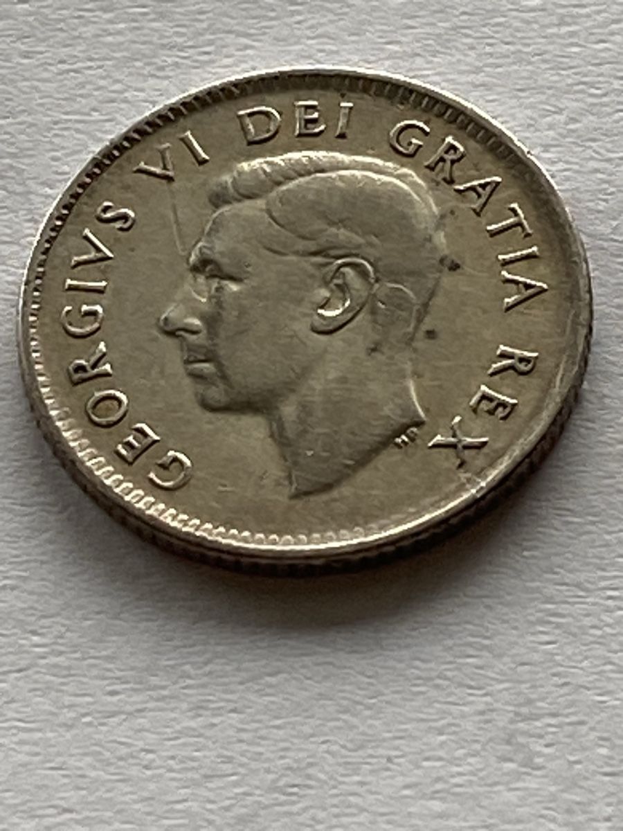 Tutti le monete: Canada, 10 cents de 1950 argent – Usato da Corsier-sur-Vevey venduto da Ginoarturo