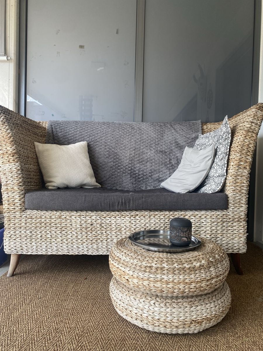Sofas: Korbsofa  – D'occasion à Steinen par Gigeri75