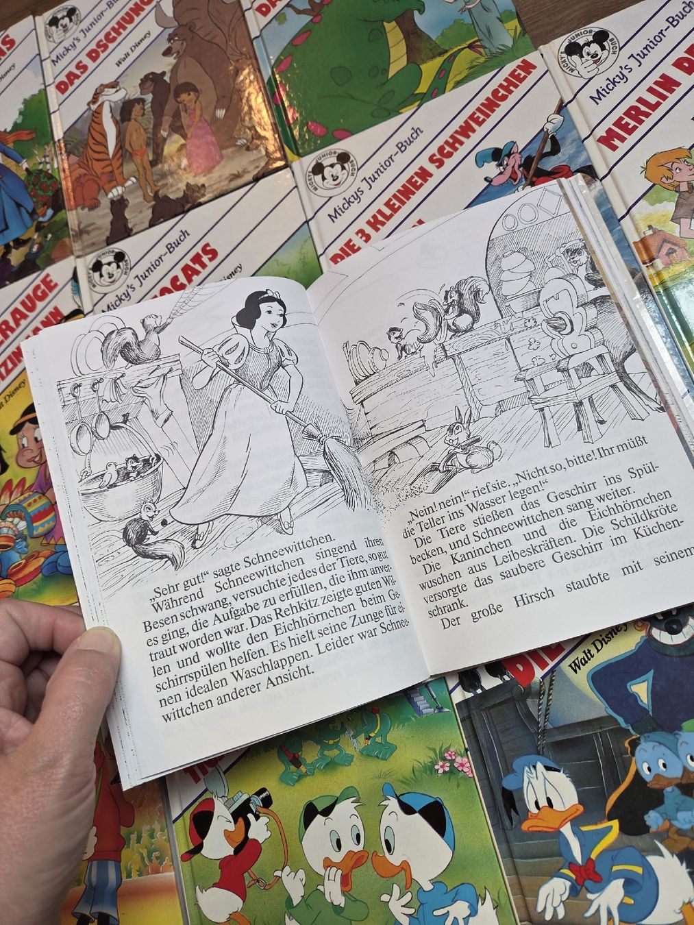 Libri: Micky's Junior Buch - 18. verschiedene Bücher – Nuovo (secondo la descrizione) da Waltenschwil venduto da Hotzolino 7