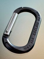 EDELRID Mini-O Karabiner L=57 mm max. 4 kN NO PPE grey