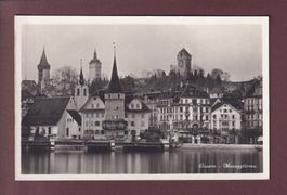 LUZERN - Museggtürme - Sautier Bank