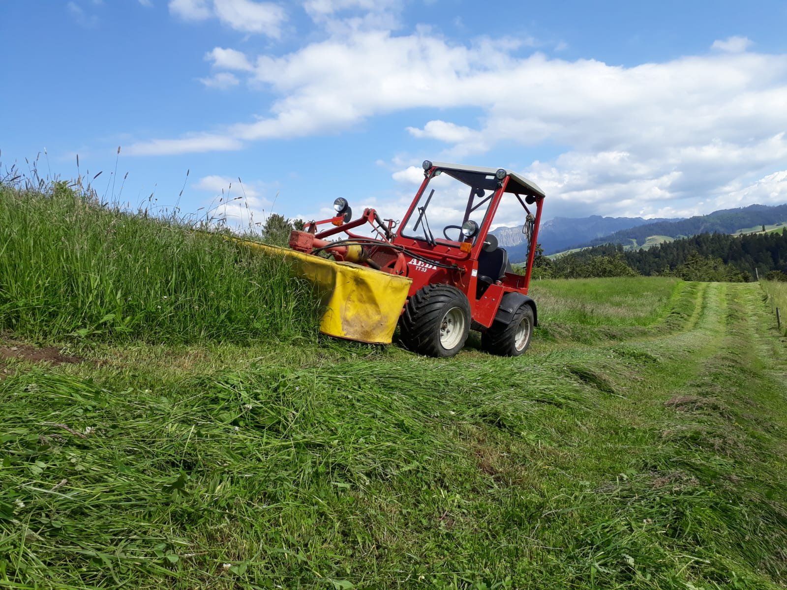 Aebi Traktoren: Aebi TT 33 mit Kubota Motor – Gebraucht aus Süderen von Peter123456789