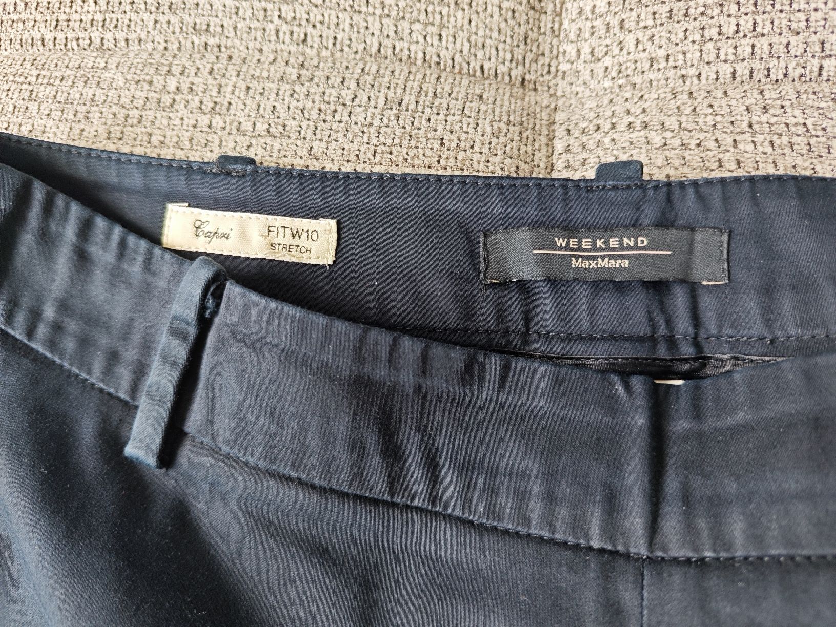 Max Mara Pantaloni: Weekend MaxMara Stretch Trousers - Size 42 Cotton – Usato da Zürich venduto da alu_dzr7 4
