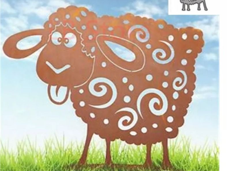 Sciablone: Stanzschablone Nr.118, Schaf (Sizzix geeignet) – Nuovo e nell'imballaggio originale da Gretzenbach venduto da Fliegepilz56