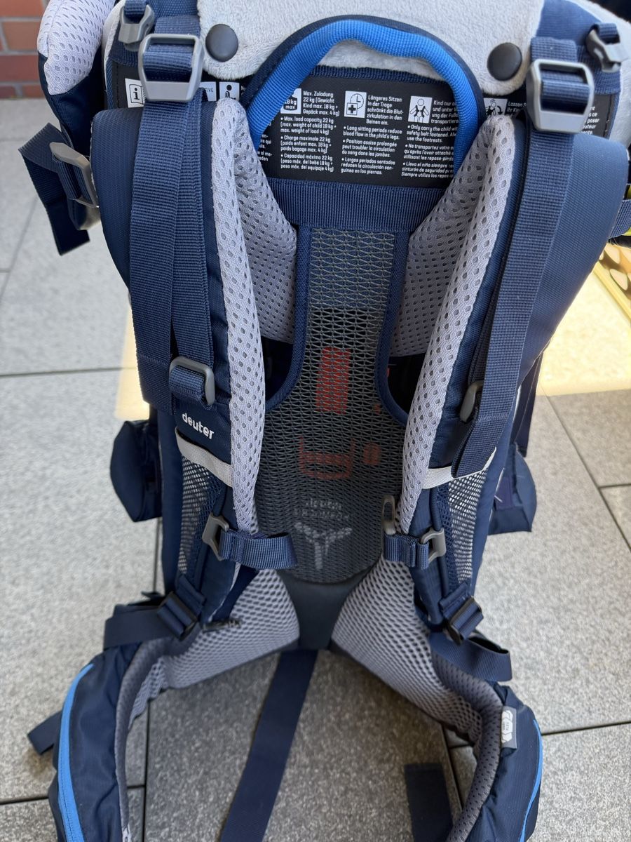 Deuter Marsupi portabebè: Deuter Kindertrage Wanderrucksack NEU – Nuovo (secondo la descrizione) da Lenzburg venduto da nad_95gj 4
