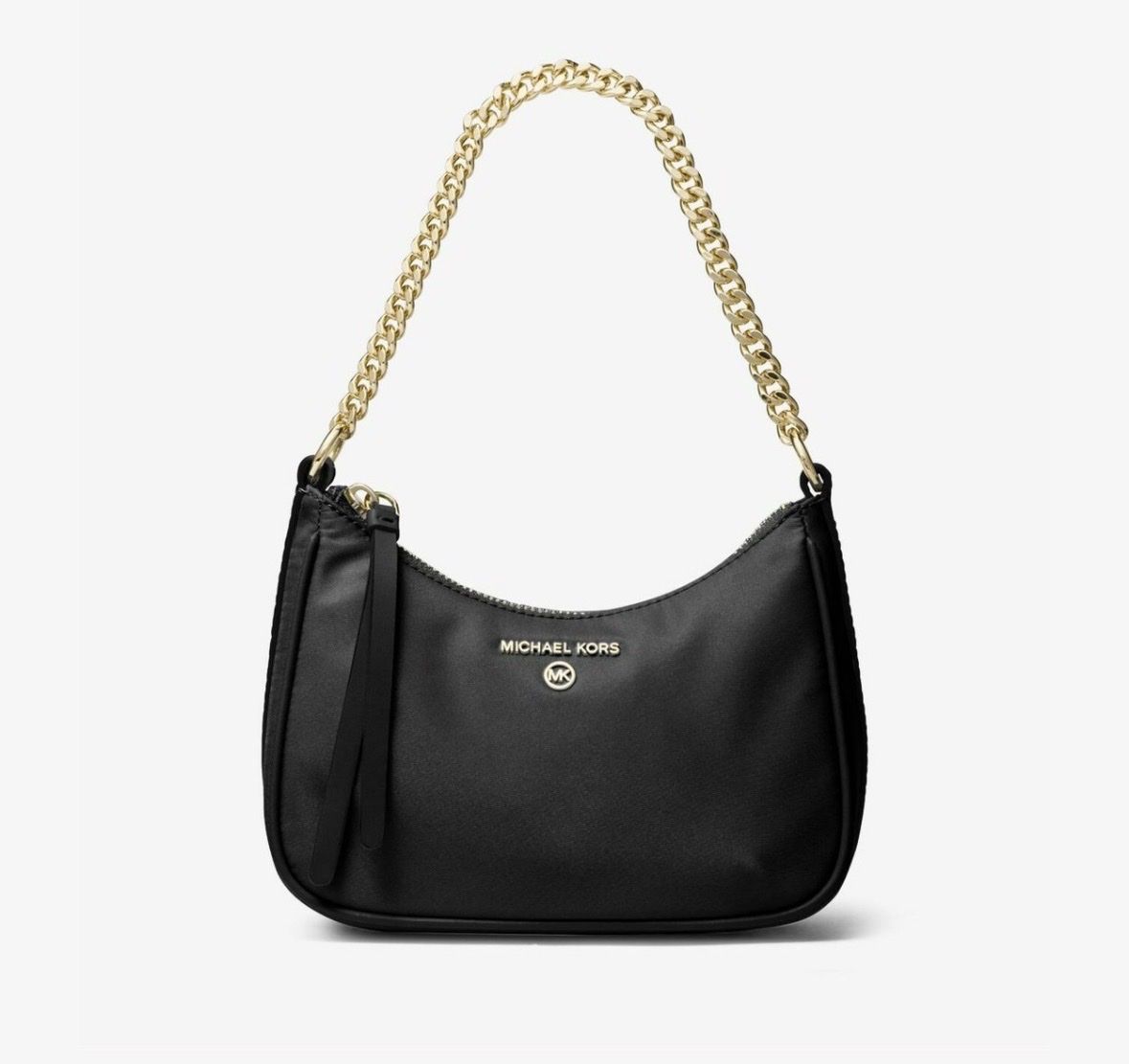 Michael Kors Taschen für Damen: JET CHARM CHAIN POUCHETTE - black – Neu (gemäss Beschreibung) aus Gontenschwil von eli9923