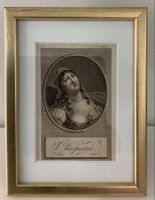 Gravure, portrait de Cléopatre