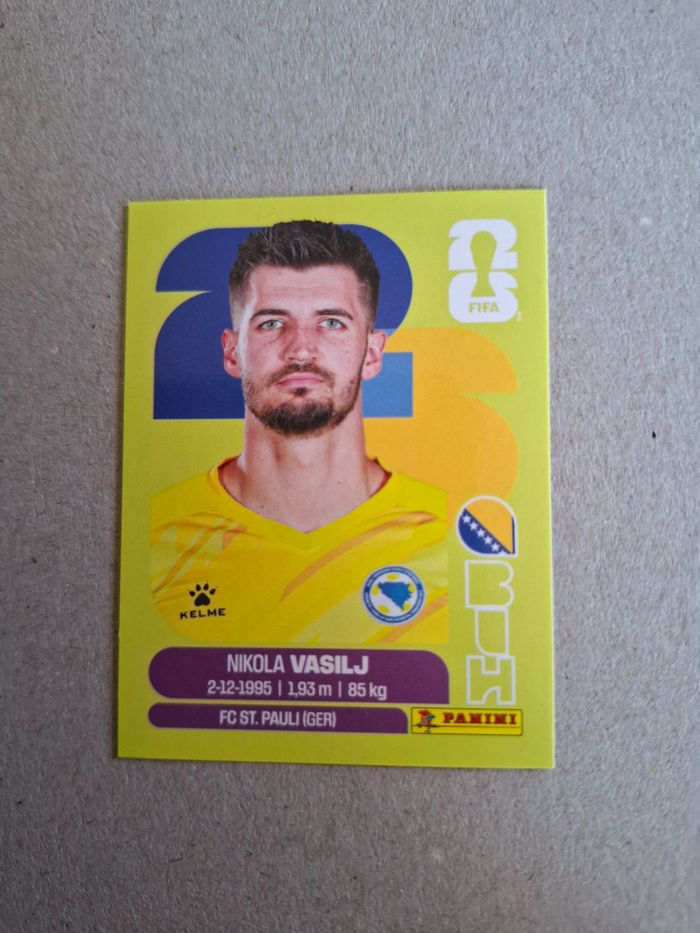 Panini Carte collezionabili: PANINI FIFA 2026 BIH 2 – Usato da Courtelary venduto da sw25790