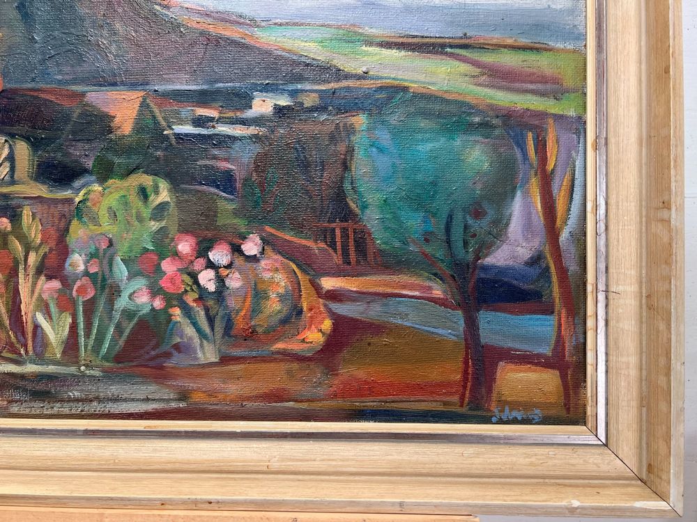 Erich SCHMID (19081984) Schönes grosses Gemälde Kaufen auf Ricardo