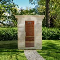 20461 Saunahaus WIL M Saunakabine Sauna inkl. Zubehör & Ofen