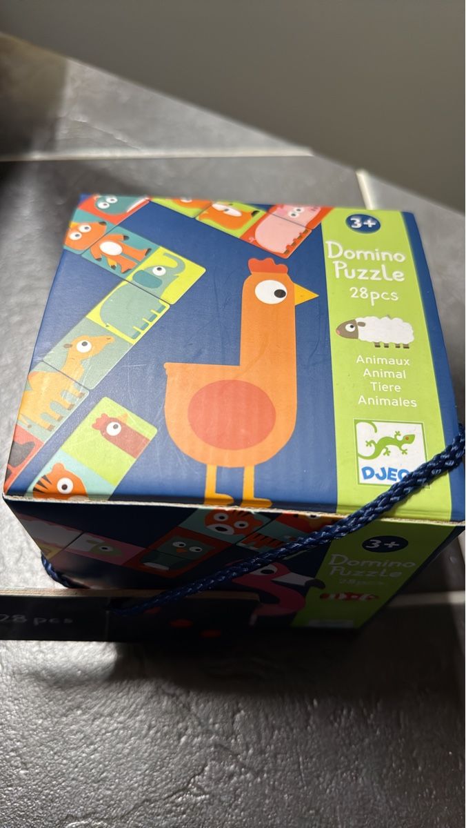 Djeco Puzzle: Domino Puzzle Animaux 28pcs DJECO NEUF – Nuovo e nell'imballaggio originale da Blonay venduto da Simba1094