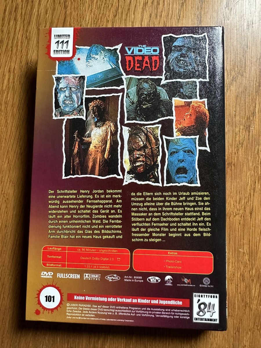 Tutti i DVDs: The Video Dead grosse Hartbox 84 Entertainment – Usato da Benken ZH venduto da Audi-erich 1