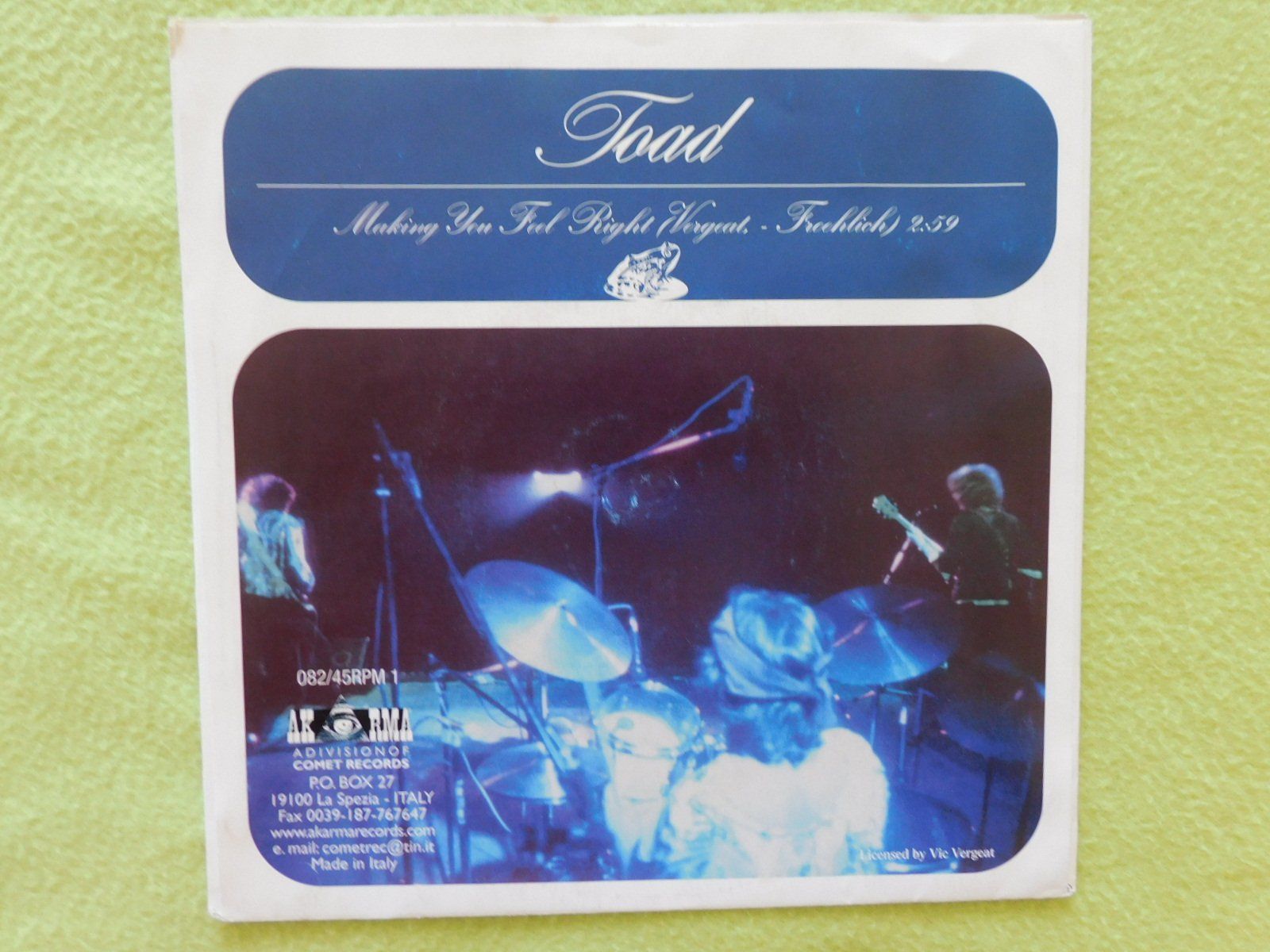 Schallplatten: Toad - Purple Haze – Gebraucht aus Emmenbrücke von Dickens 1