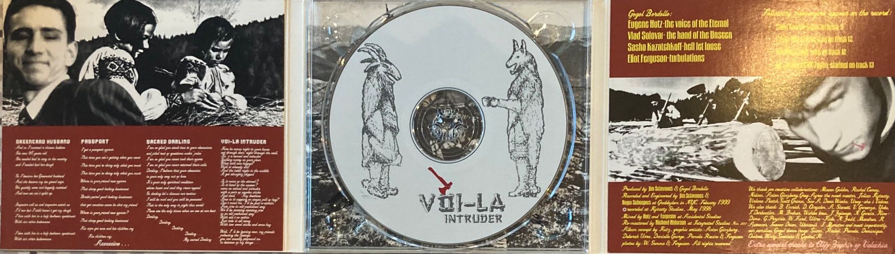 CD: GOGOL BORDELLO - VOI-LA INTRUDER – Usato da Poliez-Pittet venduto da Newtown-Records 2